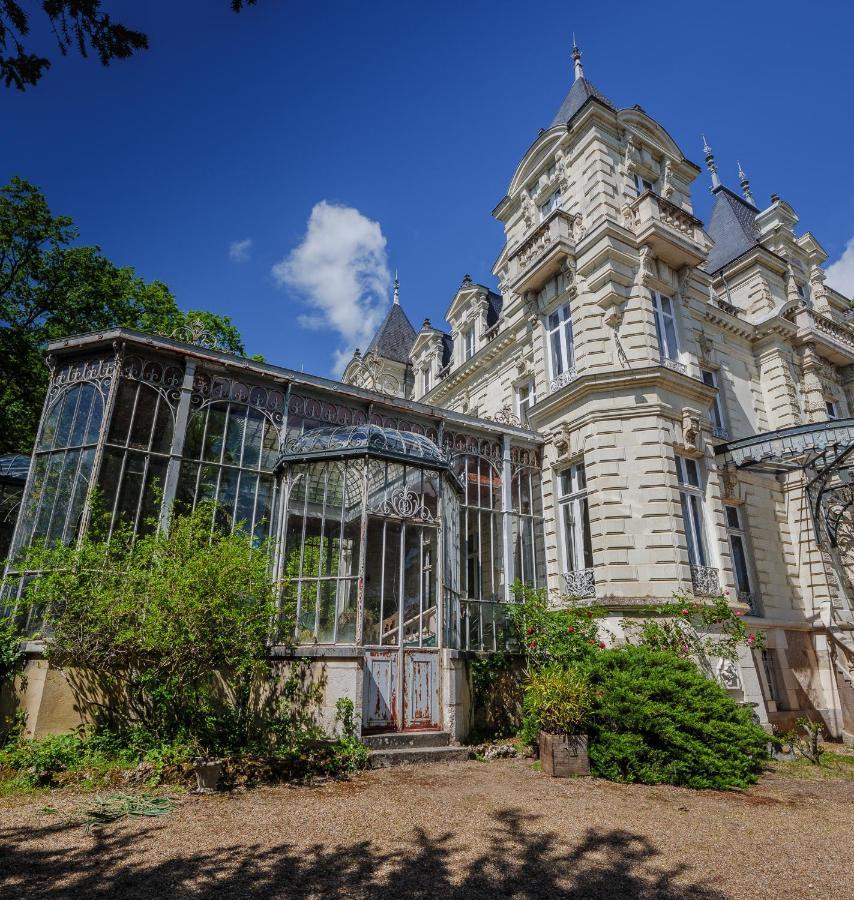 Chateau Des Orchidees En Val De Loire Saumur Exterior foto