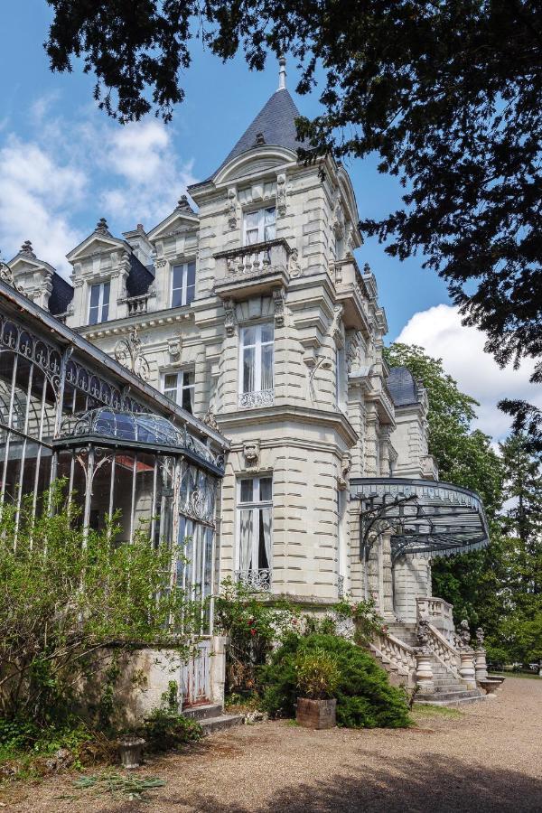 Chateau Des Orchidees En Val De Loire Saumur Exterior foto