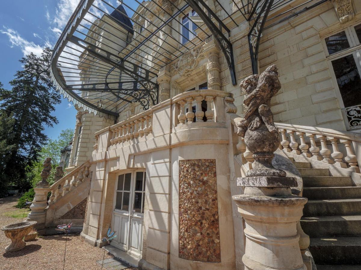 Chateau Des Orchidees En Val De Loire Saumur Exterior foto